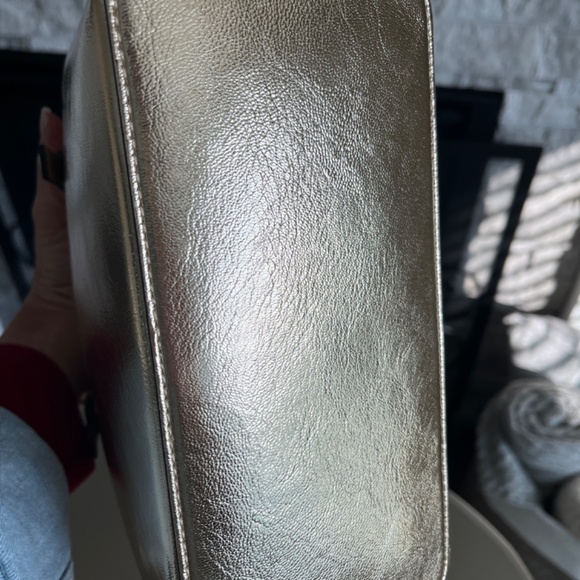 Michael Kors Gold Jet Set Mini Tote - Picture 3 of 6